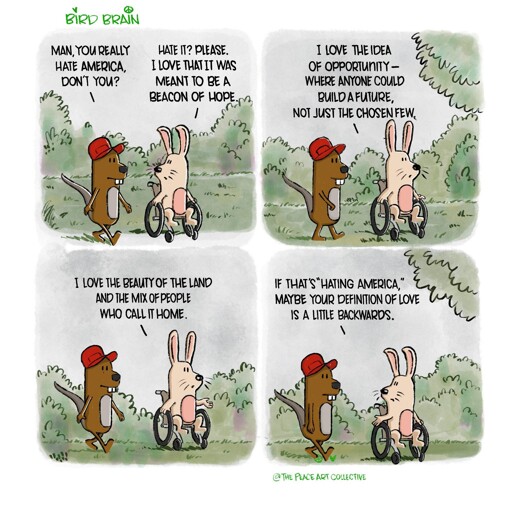 I'm disgusted and disappointed, that's different