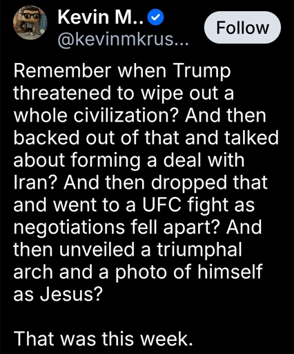 Like we could forget